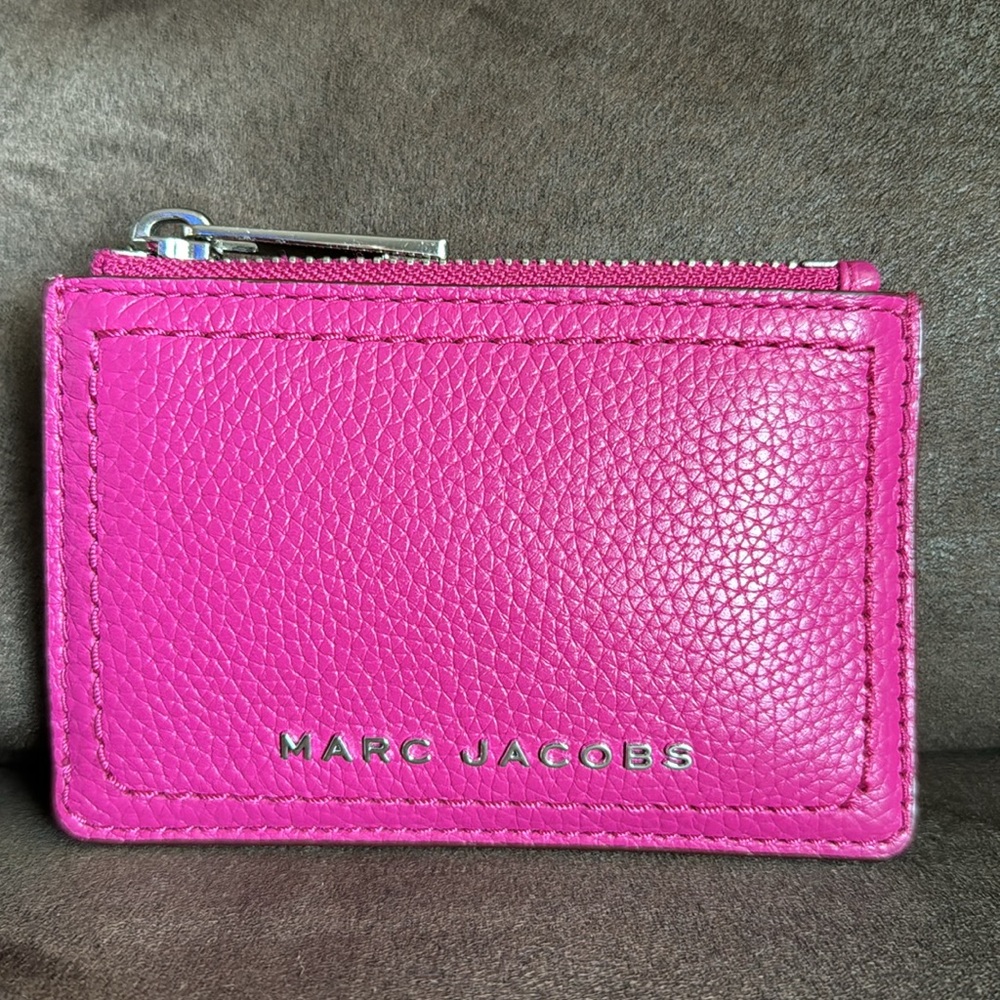 🩷Marc Jacobs The Groove Top Zip Cardholder Wallet🩷